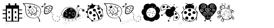 Line Dings (BRK)字体转换